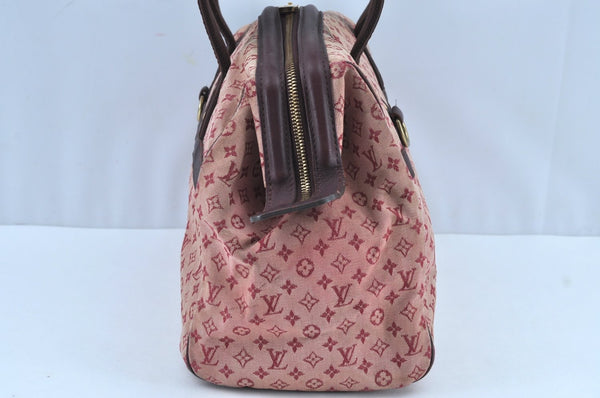 Authentic Louis Vuitton Monogram Mini Josephine GM Hand Bag Pink M92213 LV 6898H