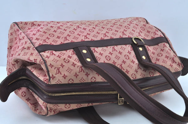 Authentic Louis Vuitton Monogram Mini Josephine GM Hand Bag Pink M92213 LV 6898H