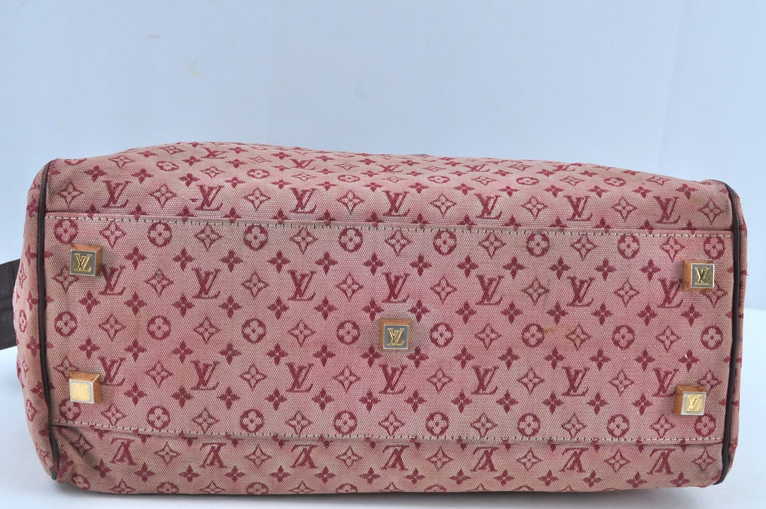 Authentic Louis Vuitton Monogram Mini Josephine GM Hand Bag Pink M92213 LV 6898H