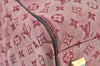 Authentic Louis Vuitton Monogram Mini Josephine GM Hand Bag Pink M92213 LV 6898H