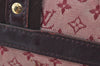 Authentic Louis Vuitton Monogram Mini Josephine GM Hand Bag Pink M92213 LV 6898H