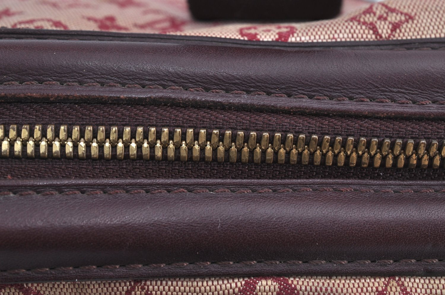 Authentic Louis Vuitton Monogram Mini Josephine GM Hand Bag Pink M92213 LV 6898H