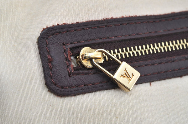 Authentic Louis Vuitton Monogram Mini Josephine GM Hand Bag Pink M92213 LV 6898H