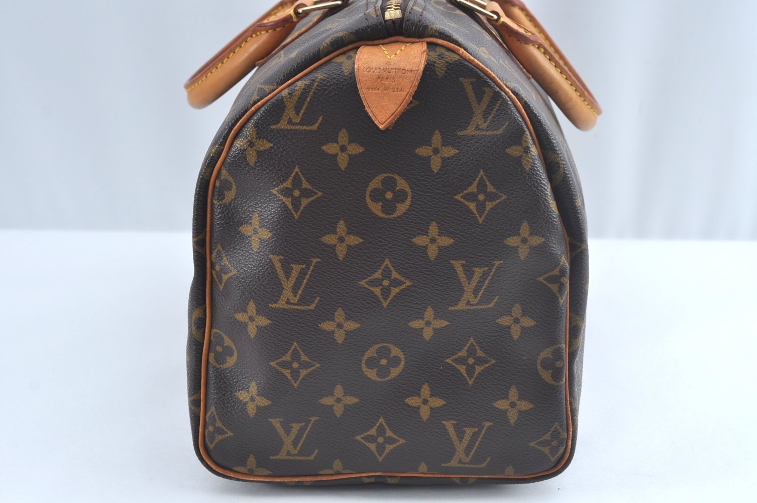 Authentic Louis Vuitton Monogram Speedy 30 Hand Boston Bag M41526 LV 6898J