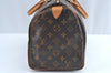 Authentic Louis Vuitton Monogram Speedy 30 Hand Boston Bag M41526 LV 6898J