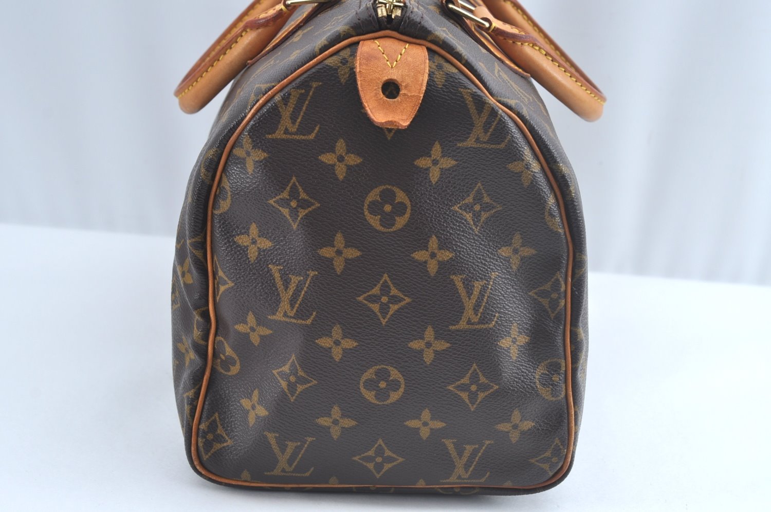 Authentic Louis Vuitton Monogram Speedy 30 Hand Boston Bag M41526 LV 6898J