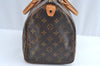 Authentic Louis Vuitton Monogram Speedy 30 Hand Boston Bag M41526 LV 6898J