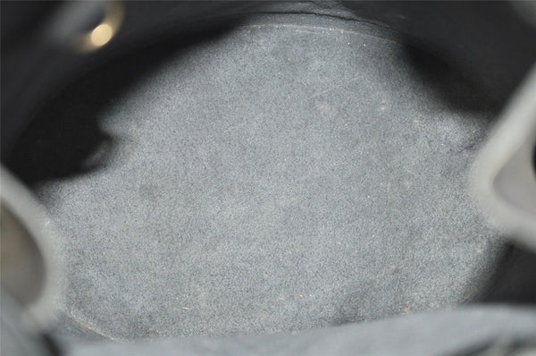 Authentic Louis Vuitton Epi Cluny Shoulder Bag Purse Black M52252 LV 6899J