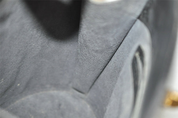 Authentic Louis Vuitton Epi Cluny Shoulder Bag Purse Black M52252 LV 6899J