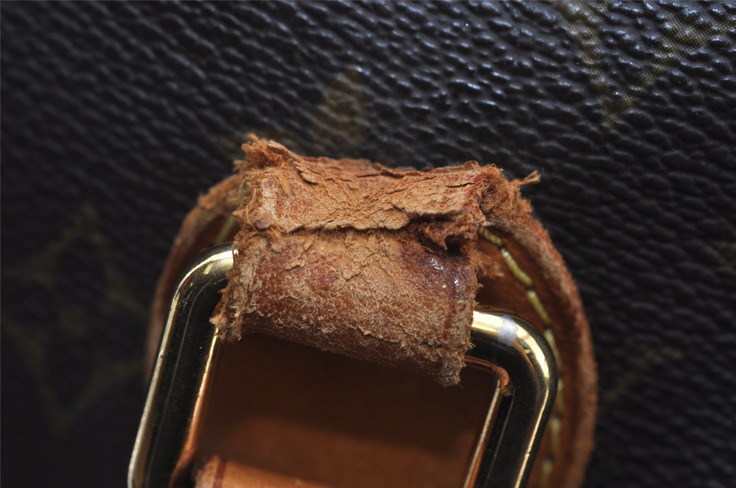 Authentic Louis Vuitton Monogram Palermo PM Shoulder Tote Bag M40145 LV 6900I