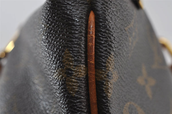 Authentic Louis Vuitton Monogram Palermo PM Shoulder Tote Bag M40145 LV 6900I