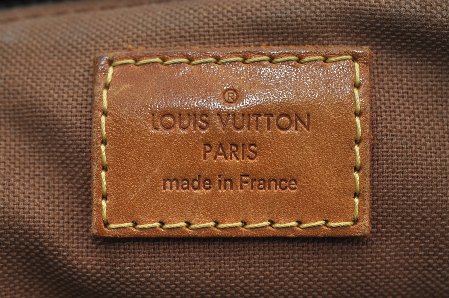 Authentic Louis Vuitton Monogram Palermo PM Shoulder Tote Bag M40145 LV 6900I