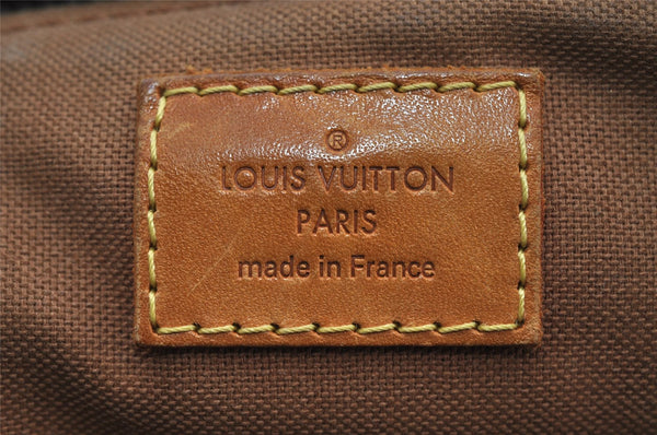 Authentic Louis Vuitton Monogram Palermo PM Shoulder Tote Bag M40145 LV 6900I