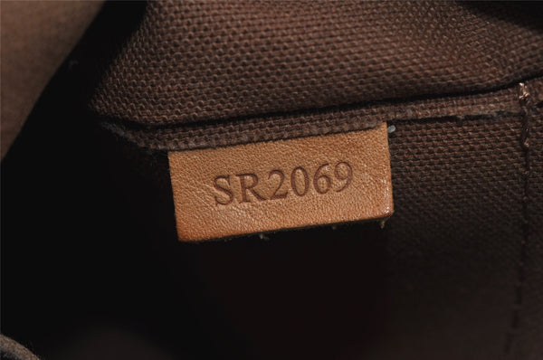 Authentic Louis Vuitton Monogram Palermo PM Shoulder Tote Bag M40145 LV 6900I