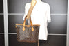 Authentic Louis Vuitton Monogram Palermo PM Shoulder Tote Bag M40145 LV 6900I