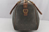 Authentic Christian Dior Honeycomb 2Way Hand Bag PVC Leather Khaki CD 6900J