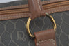 Authentic Christian Dior Honeycomb 2Way Hand Bag PVC Leather Khaki CD 6900J