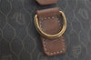 Authentic Christian Dior Honeycomb 2Way Hand Bag PVC Leather Khaki CD 6900J