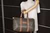 Authentic Christian Dior Honeycomb 2Way Hand Bag PVC Leather Khaki CD 6900J