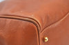 Authentic GUCCI Bamboo 2way Shoulder Hand Bag Purse Leather Brown Junk 6901H