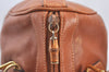 Authentic GUCCI Bamboo 2way Shoulder Hand Bag Purse Leather Brown Junk 6901H