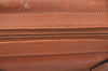 Authentic GUCCI Bamboo 2way Shoulder Hand Bag Purse Leather Brown Junk 6901H