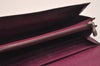 Auth Louis Vuitton Epi Portefeuille Sarah Long Wallet Purple M6374K LV 6901J