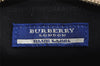 Authentic BURBERRY BLUE LABEL Check Shoulder Bag Nylon Leather Beige 6903I