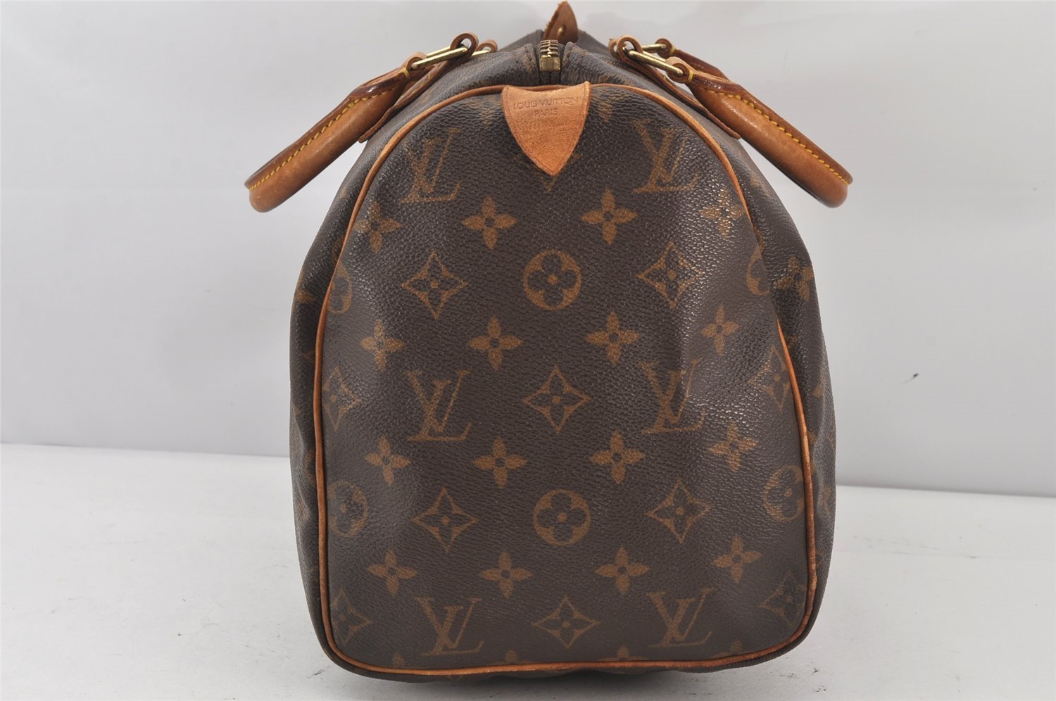 Authentic Louis Vuitton Monogram Speedy 30 Hand Boston Bag M41526 LV 6904K