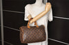 Authentic Louis Vuitton Monogram Speedy 30 Hand Boston Bag M41526 LV 6904K