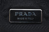 Authentic PRADA Vintage Nylon Tessuto Leather 2Way Travel Boston Bag Black 6905I