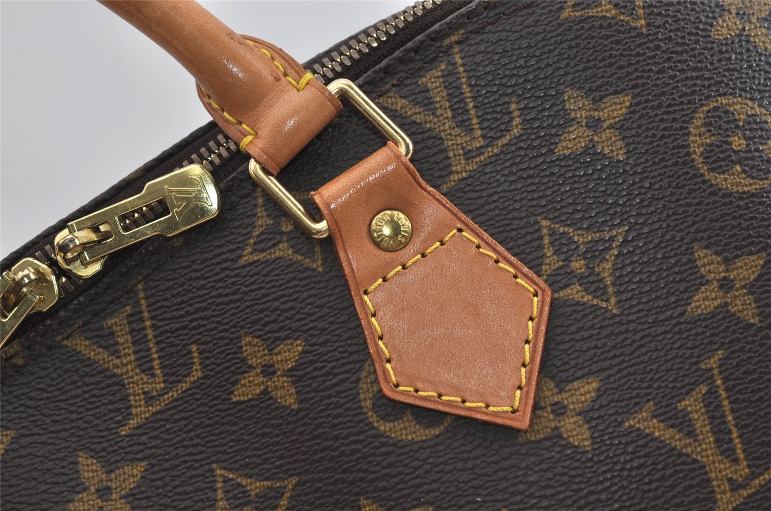 Authentic Louis Vuitton Monogram Alma Hand Bag Purse M51130 LV 6905J