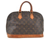 Authentic Louis Vuitton Monogram Alma Hand Bag Purse M51130 LV 6905K