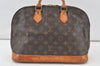 Authentic Louis Vuitton Monogram Alma Hand Bag Purse M51130 LV 6905K