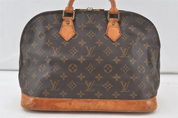 Authentic Louis Vuitton Monogram Alma Hand Bag Purse M51130 LV 6905K