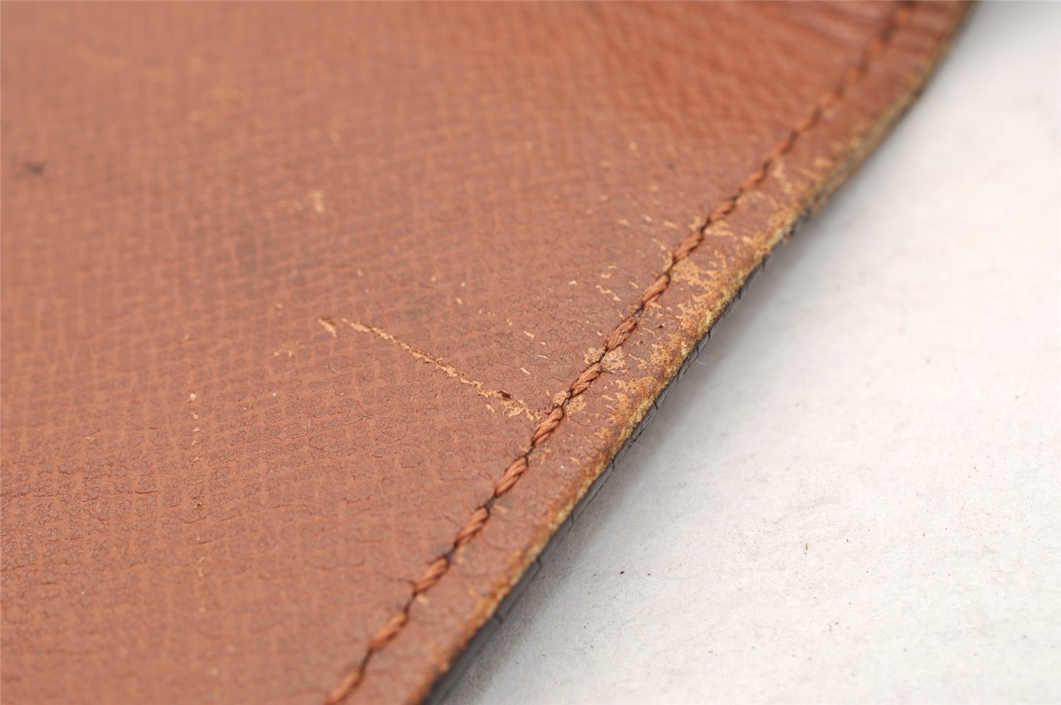 Authentic Louis Vuitton Monogram Porte Documents Senateur M53335 Briefcase 6906I