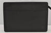 Authentic Louis Vuitton Epi Pochette Homme Clutch Hand Bag Black M52522 LV 6906J