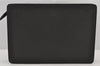 Authentic Louis Vuitton Epi Pochette Homme Clutch Hand Bag Black M52522 LV 6906J