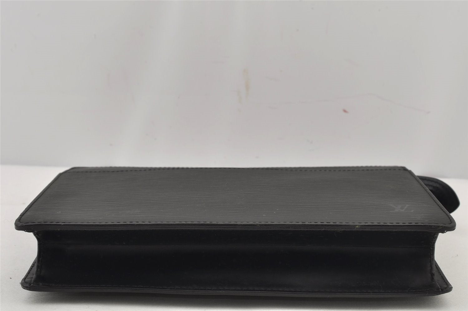 Authentic Louis Vuitton Epi Pochette Homme Clutch Hand Bag Black M52522 LV 6906J