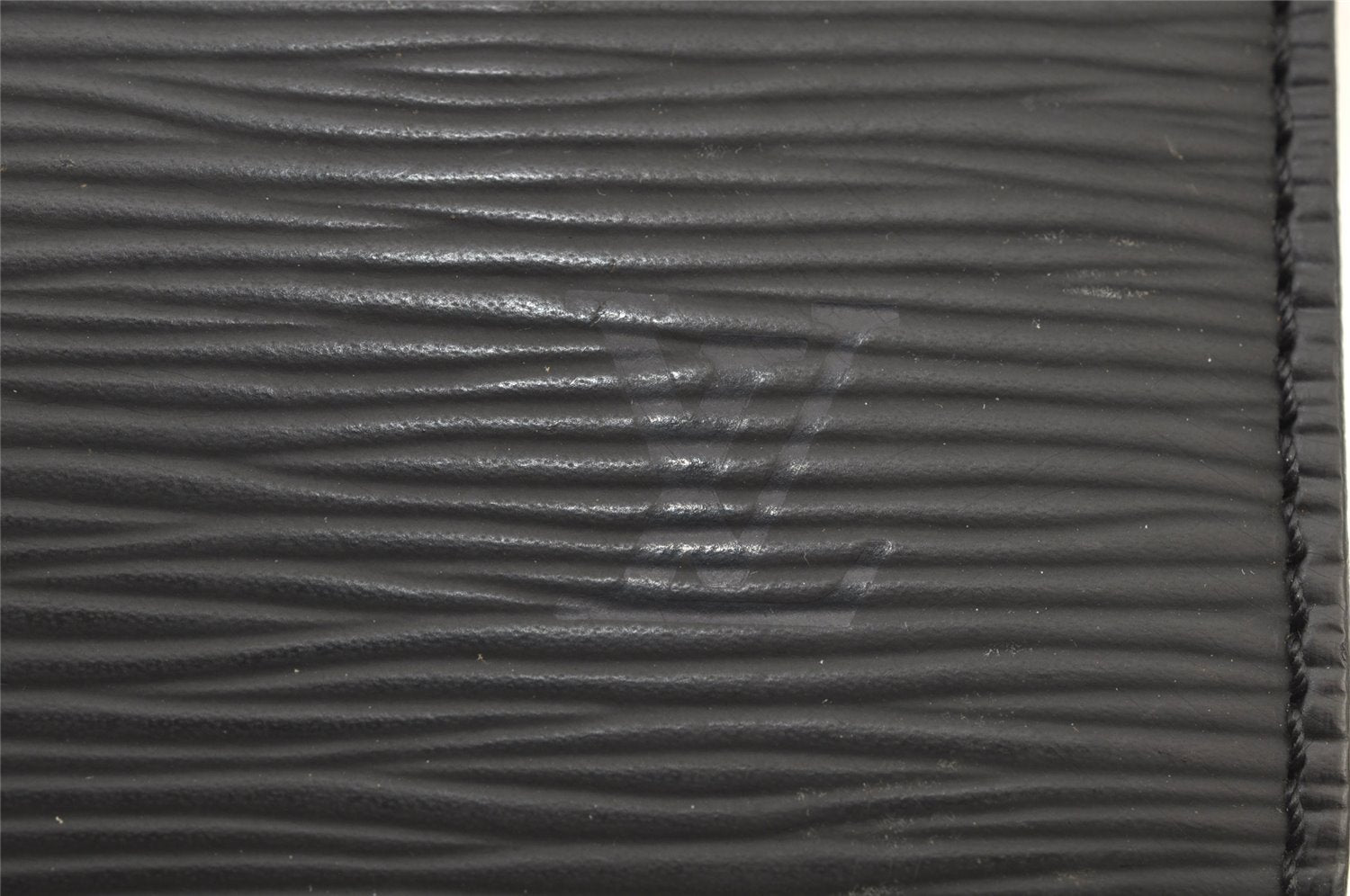 Authentic Louis Vuitton Epi Pochette Homme Clutch Hand Bag Black M52522 LV 6906J