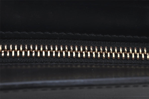 Authentic Louis Vuitton Epi Pochette Homme Clutch Hand Bag Black M52522 LV 6906J