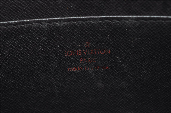Authentic Louis Vuitton Epi Pochette Homme Clutch Hand Bag Black M52522 LV 6906J