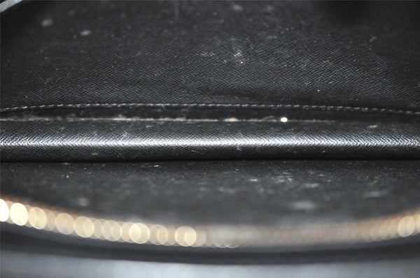 Authentic Louis Vuitton Epi Pochette Homme Clutch Hand Bag Black M52522 LV 6906J