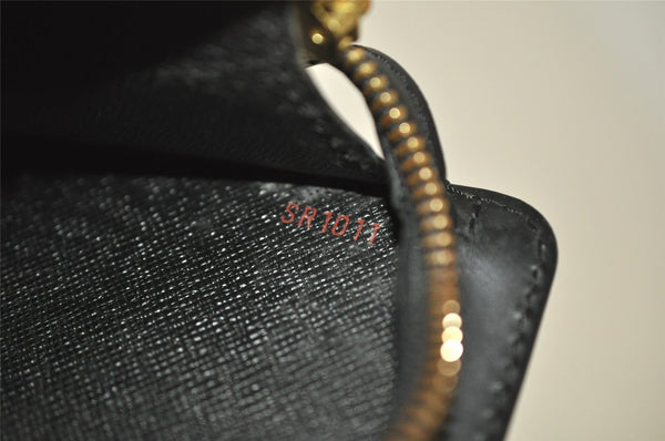 Authentic Louis Vuitton Epi Pochette Homme Clutch Hand Bag Black M52522 LV 6906J