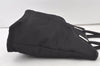 Authentic GUCCI Vintage Shoulder Tote Bag Nylon Leather Black 6906K