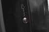 Authentic GUCCI Vintage Shoulder Tote Bag Nylon Leather Black 6906K