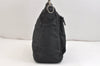 Authentic GUCCI Bamboo Shoulder Hand Bag Nylon Leather 0000509 Black 6908K