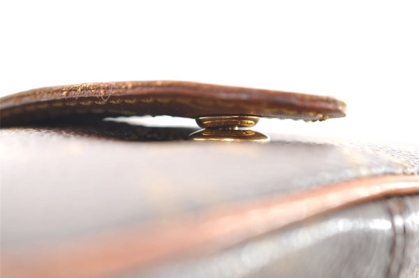 Authentic Louis Vuitton Monogram Trousse Patte Pression Pouch M47636 Junk 6909I