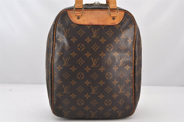 Authentic Louis Vuitton Monogram Excursion Hand Bag M41450 LV 6909K