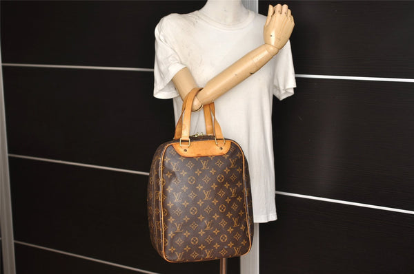 Authentic Louis Vuitton Monogram Excursion Hand Bag M41450 LV 6909K